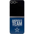 NFL Dallas Cowboys Team Motto Galaxy Z Flip6 Skin