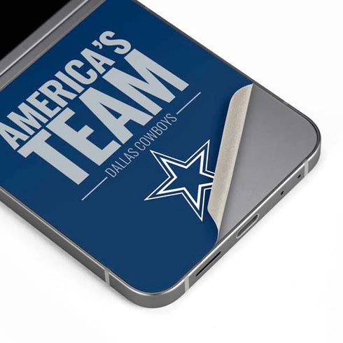 NFL Dallas Cowboys Team Motto Galaxy Z Flip6 Skin
