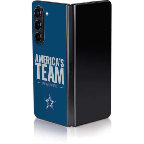 NFL Dallas Cowboys Team Motto Galaxy Z Fold5 5G Skin