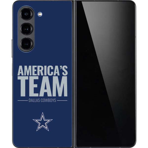 NFL Dallas Cowboys Team Motto Galaxy Z Fold5 5G Skin