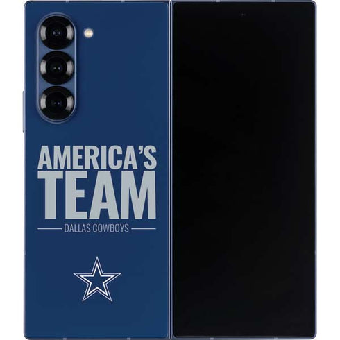 NFL Dallas Cowboys Team Motto Galaxy Z Fold6 Skin