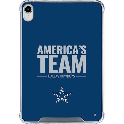 NFL Dallas Cowboys Team Motto iPad 11th Gen (2025) Clear Case