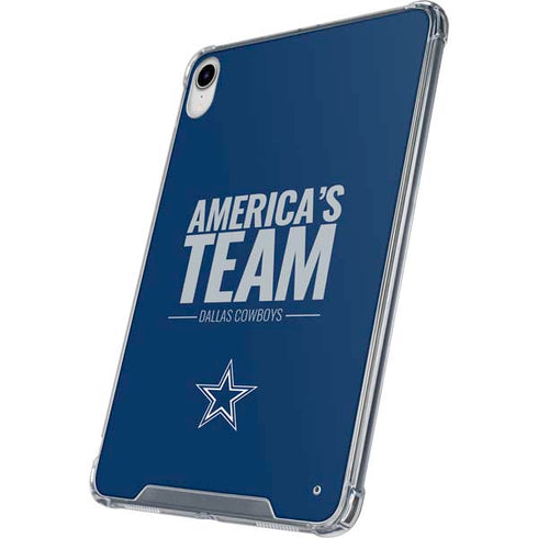NFL Dallas Cowboys Team Motto iPad 11th Gen (2025) Clear Case