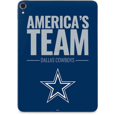 NFL Dallas Cowboys Team Motto Apple iPad Pro Skin