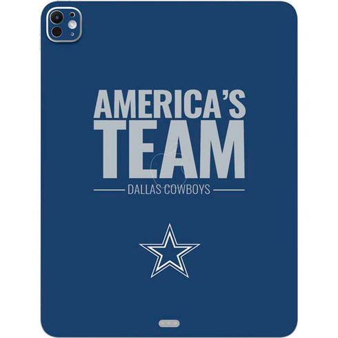 NFL Dallas Cowboys Team Motto iPad Pro 13in M4 (2024) Skin
