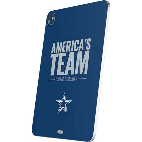 NFL Dallas Cowboys Team Motto iPad Pro 13in M4 (2024) Skin