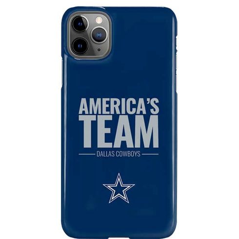 NFL Dallas Cowboys Team Motto iPhone 11 Pro Max Lite Case