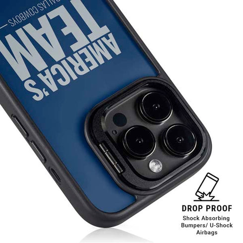 NFL Dallas Cowboys Team Motto iPhone 14 Pro Max Kickstand Case