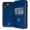 NFL Dallas Cowboys Team Motto iPhone 15 Plus Folio Case