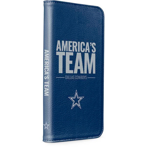 NFL Dallas Cowboys Team Motto iPhone 15 Plus Folio Case