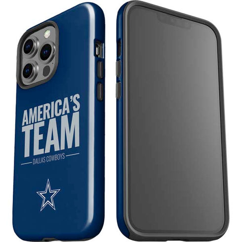 NFL Dallas Cowboys Team Motto iPhone 15 Pro Impact Case