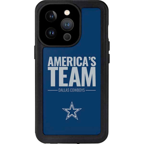 NFL Dallas Cowboys Team Motto iPhone 15 Pro Waterproof Case