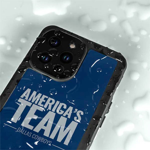 NFL Dallas Cowboys Team Motto iPhone 15 Pro Waterproof Case