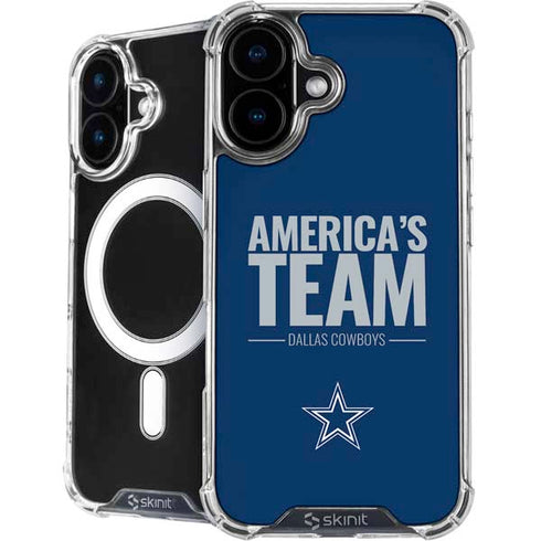 NFL Dallas Cowboys Team Motto iPhone 16 MagSafe Case