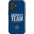 NFL Dallas Cowboys Team Motto iPhone 16 Plus Impact Case