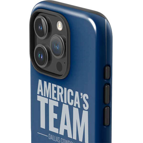 NFL Dallas Cowboys Team Motto iPhone 16 Pro Impact Case