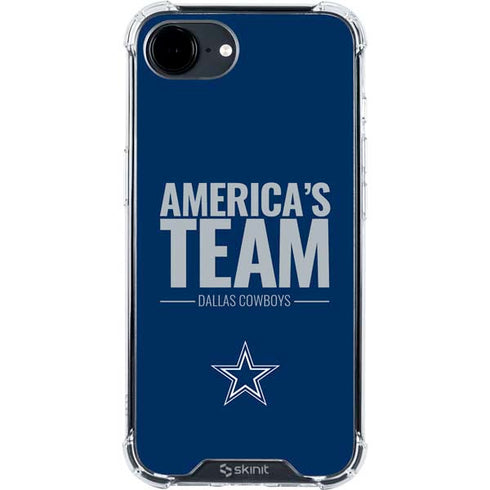 NFL Dallas Cowboys Team Motto iPhone 16e Clear Case