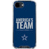 NFL Dallas Cowboys Team Motto iPhone 16e Clear Case