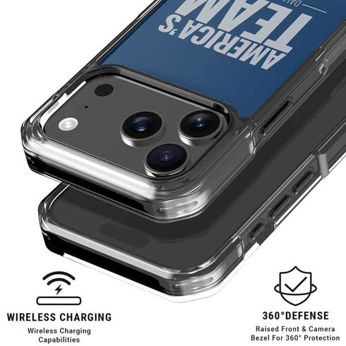 NFL Dallas Cowboys Team Motto iPhone 18 Pro Clear Case