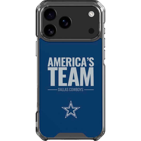 NFL Dallas Cowboys Team Motto iPhone 18 Pro Max Clear Case