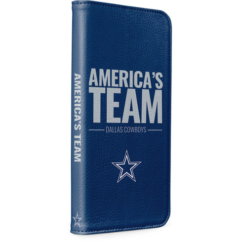 NFL Dallas Cowboys Team Motto iPhone 8 Folio Case