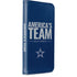 NFL Dallas Cowboys Team Motto iPhone 8 Folio Case