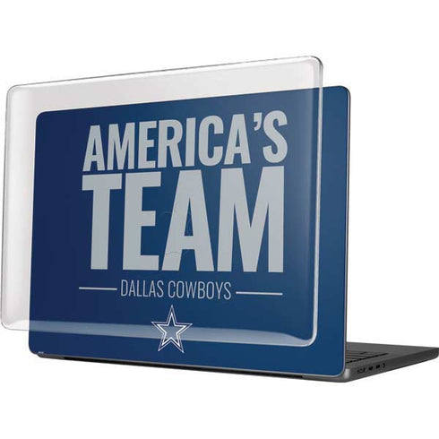 NFL Dallas Cowboys Team Motto MacBook Pro 14in (2021-24) Case plus Skin