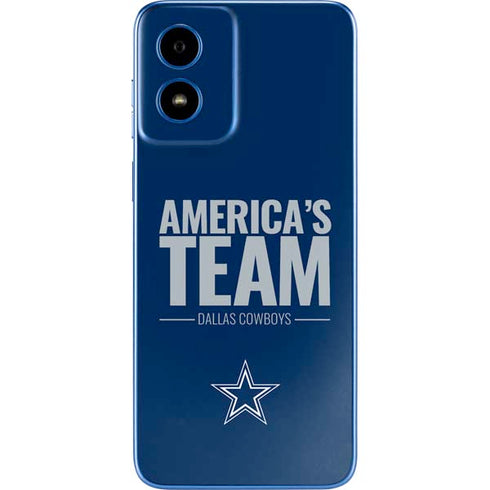 NFL Dallas Cowboys Team Motto Moto G Play 4G (2024) Skin