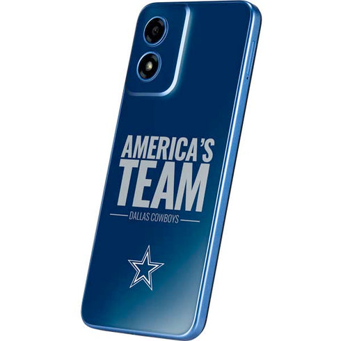 NFL Dallas Cowboys Team Motto Moto G Play 4G (2024) Skin