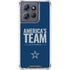 NFL Dallas Cowboys Team Motto Moto G Stylus 5G (2025) Clear Case