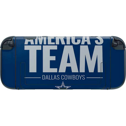 NFL Dallas Cowboys Team Motto Nintendo Switch 2 (2025) with Joy-Con Skin