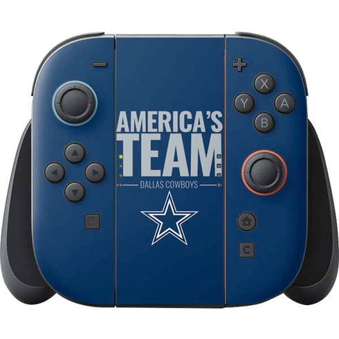 NFL Dallas Cowboys Team Motto Nintendo Skins
