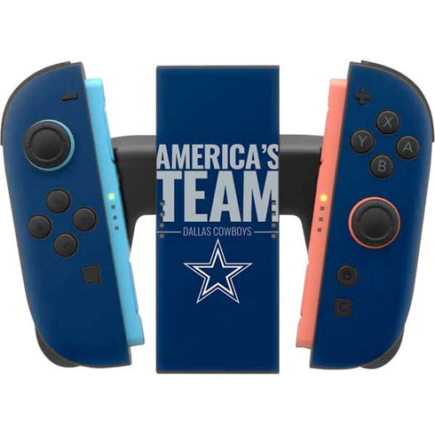 NFL Dallas Cowboys Team Motto Nintendo Switch 2 (2025) Joy-Con Controller Skin