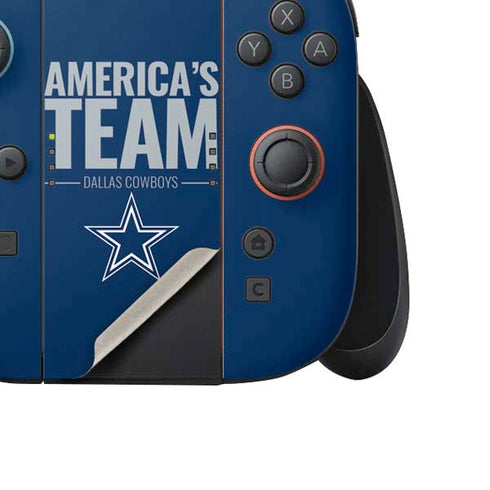 NFL Dallas Cowboys Team Motto Nintendo Switch 2 (2025) Joy-Con Controller Skin