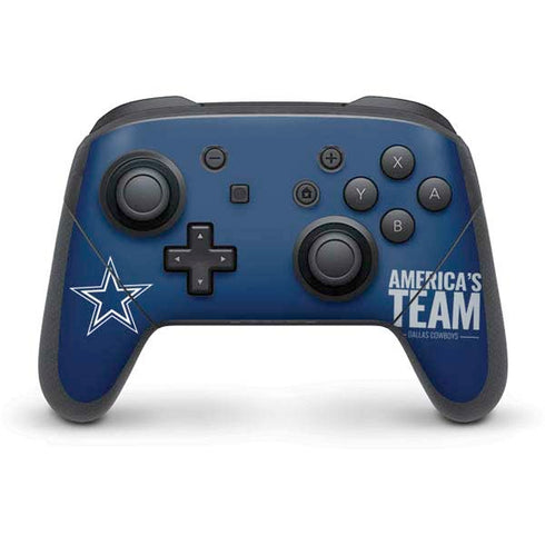 NFL Dallas Cowboys Team Motto Nintendo Skins