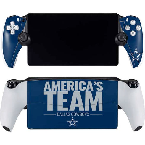 NFL Dallas Cowboys Team Motto PlayStation Portal Remote Player Skin