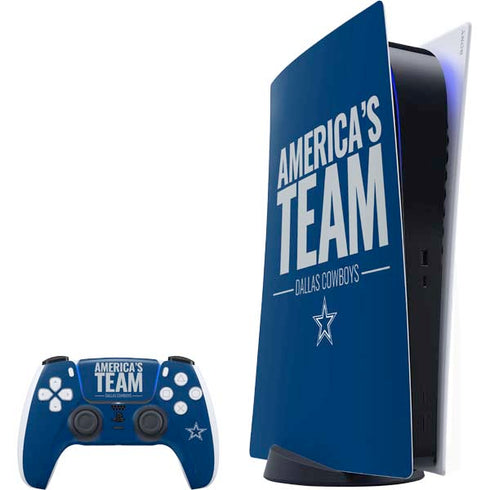 NFL Dallas Cowboys Team Motto PlayStation PS5 Skins