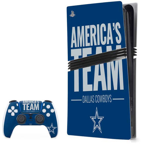NFL Dallas Cowboys Team Motto PS5 Pro Bundle Skin