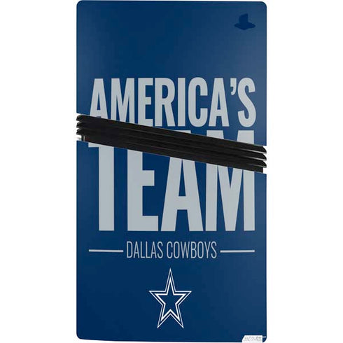 NFL Dallas Cowboys Team Motto PS5 Pro Console Skin