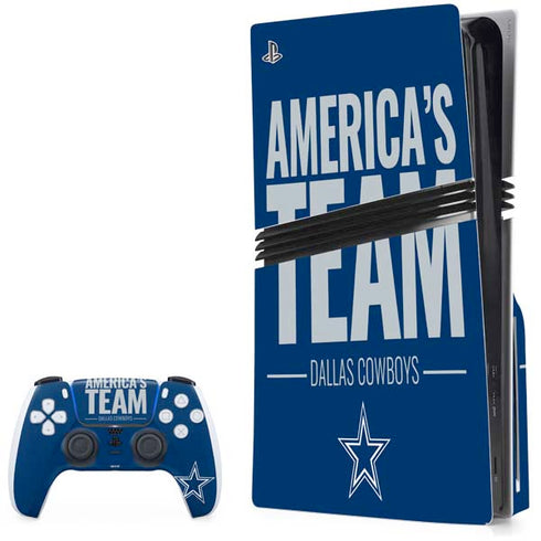 NFL Dallas Cowboys Team Motto PlayStation PS5 Skins