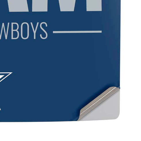 NFL Dallas Cowboys Team Motto PS5 Pro Disk Console Skin