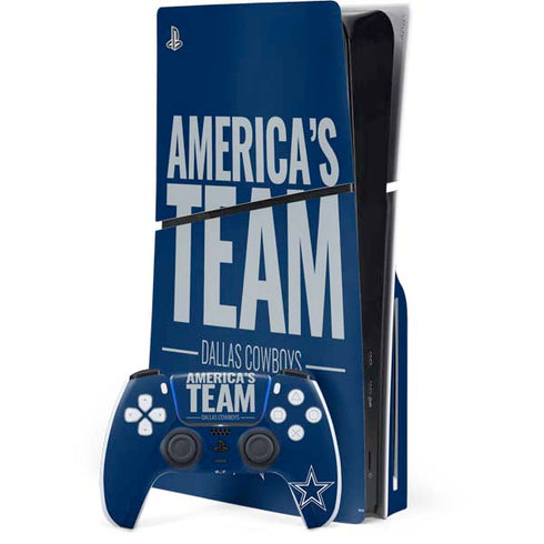 NFL Dallas Cowboys Team Motto PlayStation PS5 Skins