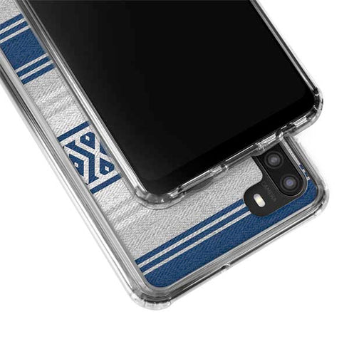 NFL Dallas Cowboys Trailblazer Galaxy A21 Clear Case