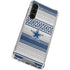 NFL Dallas Cowboys Trailblazer Galaxy S24 FE Clear Case