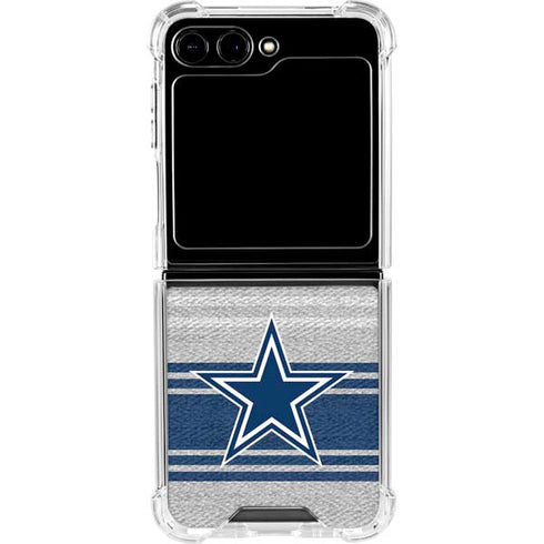 NFL Dallas Cowboys Trailblazer Galaxy Z Flip6 Clear Case
