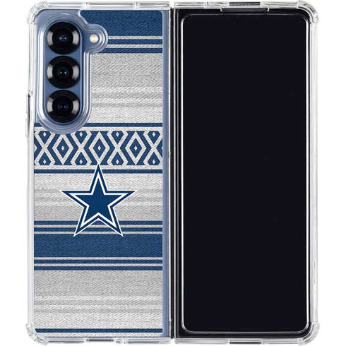 NFL Dallas Cowboys Trailblazer Galaxy Z Fold6 Clear Case
