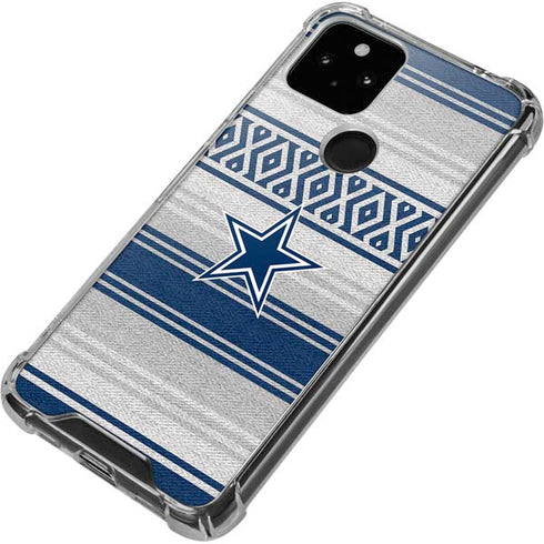 NFL Dallas Cowboys Trailblazer Google Pixel 5 Clear Case