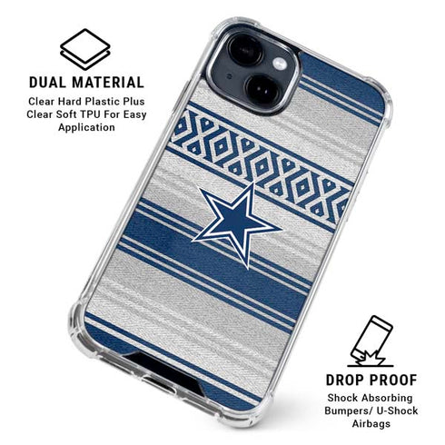 NFL Dallas Cowboys Trailblazer iPhone 15 Clear Case
