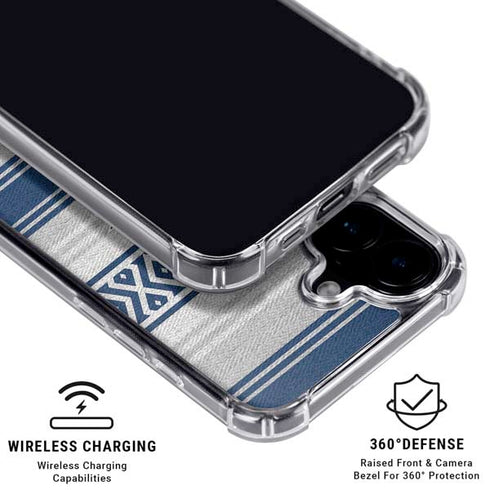 NFL Dallas Cowboys Trailblazer iPhone 16 Plus Clear Case