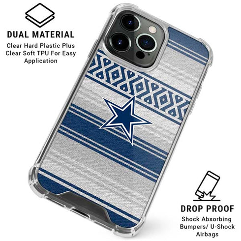 NFL Dallas Cowboys Trailblazer iPhone 16 Pro Max Clear Case